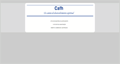 Desktop Screenshot of docs.cafh.org