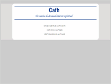 Tablet Screenshot of docs.cafh.org